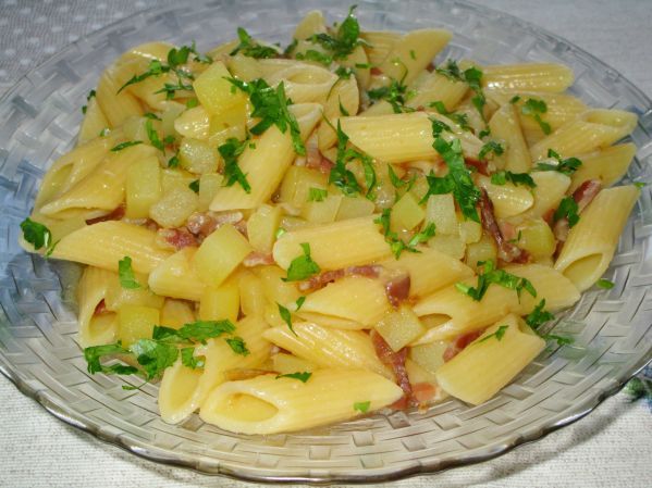 Фото: Итальянская "паста э пататэ", паста с картошкой