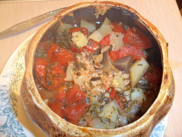 Фото: Грузинский суп Чанахи