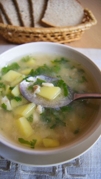 Фото: Рыбный суп с манкой