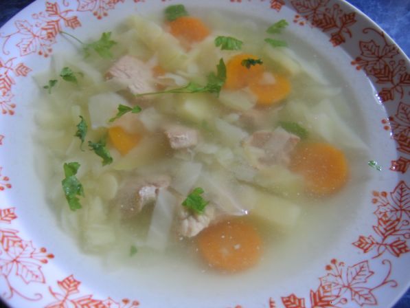 Фото: Суп из индейки с овощами