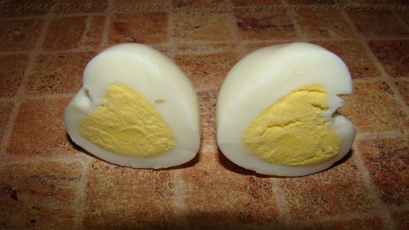 Фото: Яйца в виде сердец