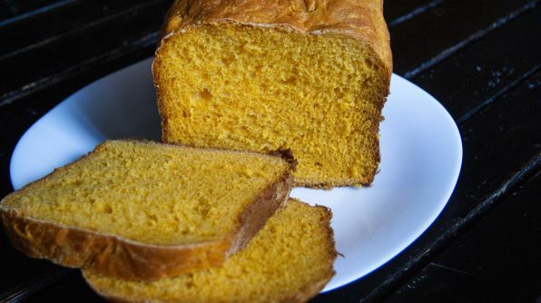 Фото: Тыквенный хлеб в хлебопечке