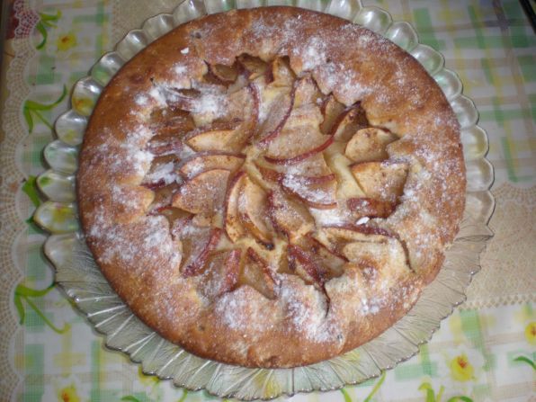 Фото: Яблочный пирог на быструю руку